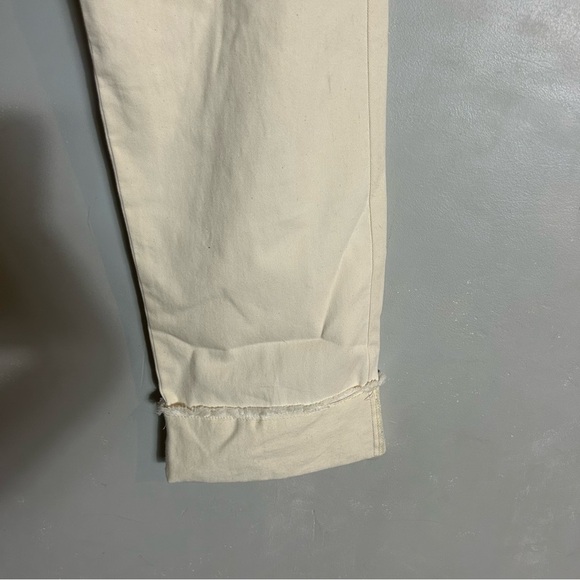 Zara Straight Fit Cream Men Chino Jeans NEW NWT - Picture 2 of 7